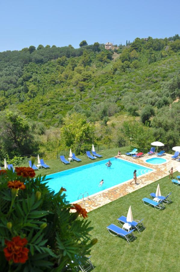 Luxury Loft Apartment With Pool - Pelekas Beach, Corfu Экстерьер фото