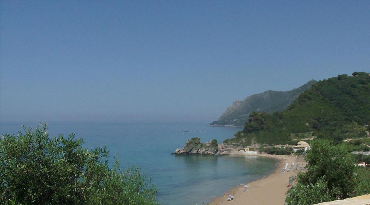 Luxury Loft Apartment With Pool - Pelekas Beach, Corfu Экстерьер фото